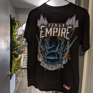 Vtg WWE Roman Reigns Shirt Medium WWF Tribal Chief Bloodline Wrestling